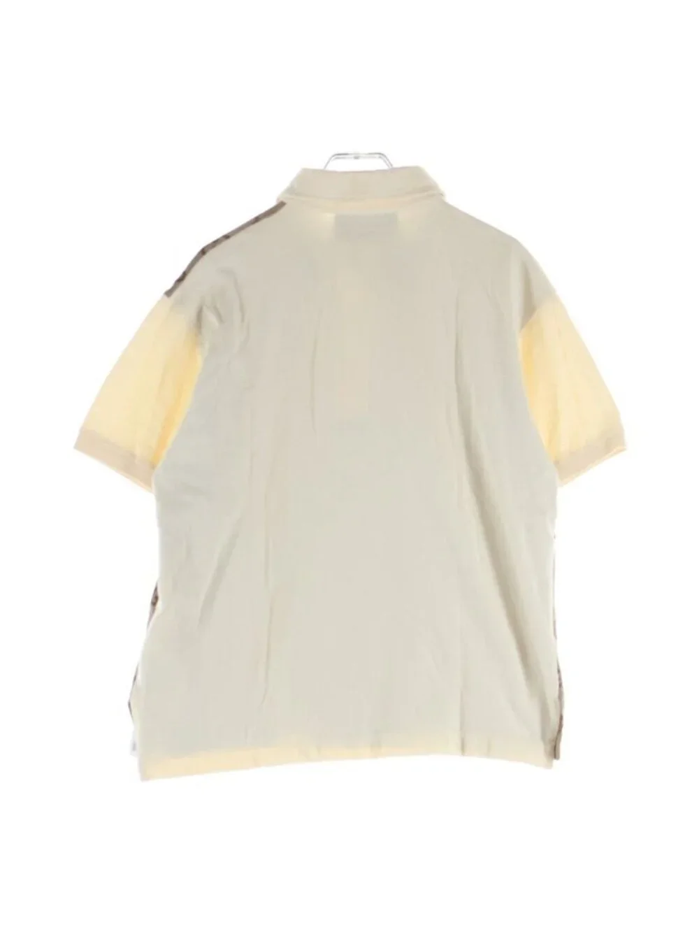 Gucci GG Logo Cotton Polo Shirt Short Sleeve Brown
